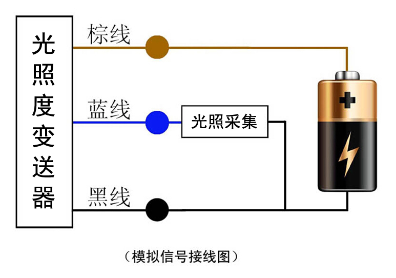 日照时数传感器接线方式图1